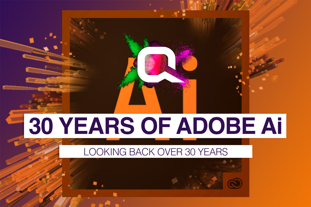 QPS Print blog post looking at 30 years of Adobe Illustrator
